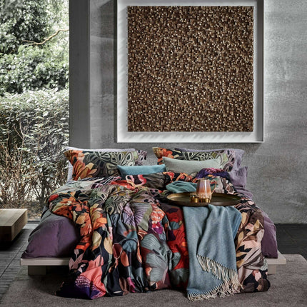 HOME Benevento kussensloop Pearl Blue 40x55 cm