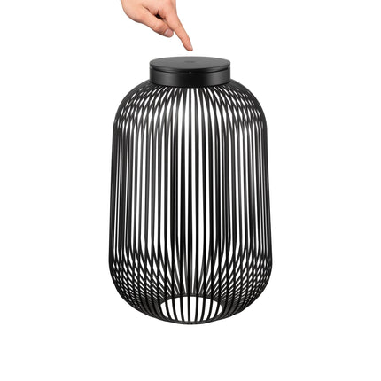 LITO LED-lampe Silkegrå stor
