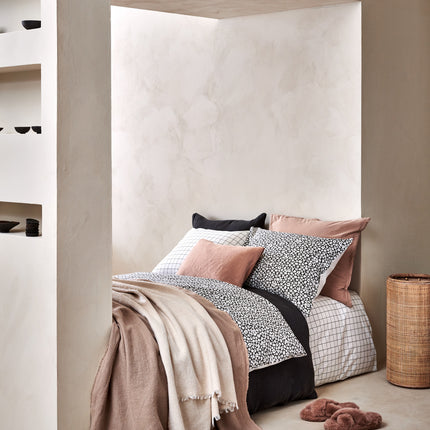 Copripiumino PURITY 79 Praline 200x220 cm (lino/cotone)