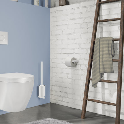 CARVO toiletborstel wand (wit)