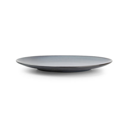 CIRRO flacher Teller oval 24 cm - Dunkelblau