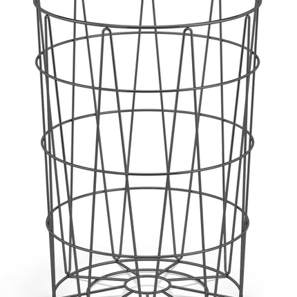SATONE Wäschekorb (schwarz)