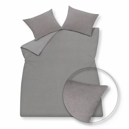 Federa cuscino PURITY 79 Grigio 60 x 70 cm (lino)