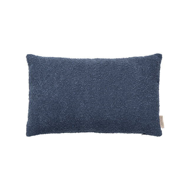 BOUCLE Kissenbezug Mitternachtsblau 30x50 cm