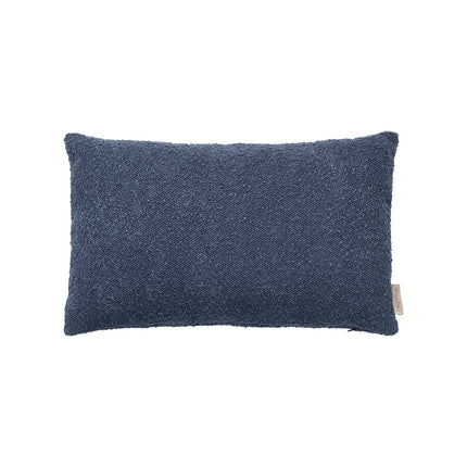 Housse de coussin BOUCLE Bleu Nuit 30x50 cm