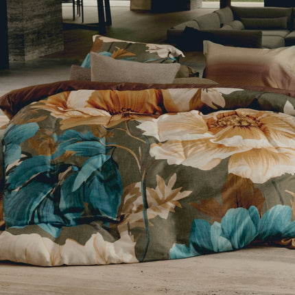<tc>HOME</tc> Couvre-lit piqué Martini Olive 270x250 cm