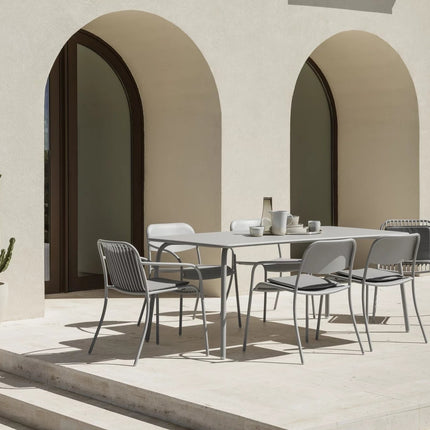 Sedia da giardino YUA Silk Grey