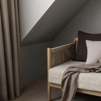BOUCLE cushion cover Tan 40x40 cm