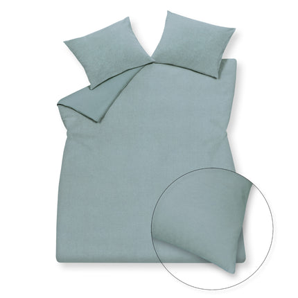 Funda nórdica PURITY 79 Azul Perla 200x220 cm (lino/algodón)