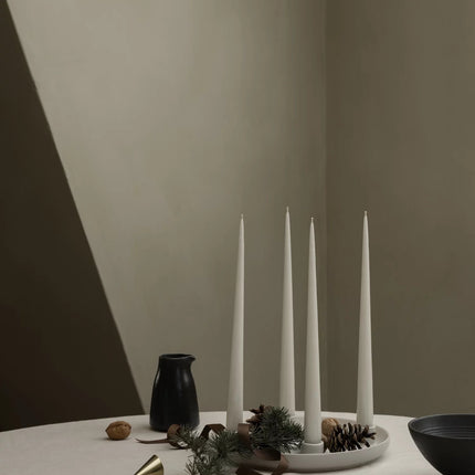 VELA candelabro Moonbeam ovalado