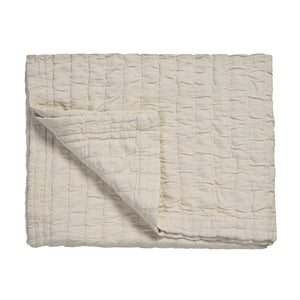 PURE 64 couvre-lit Crème Tan 180x260 cm