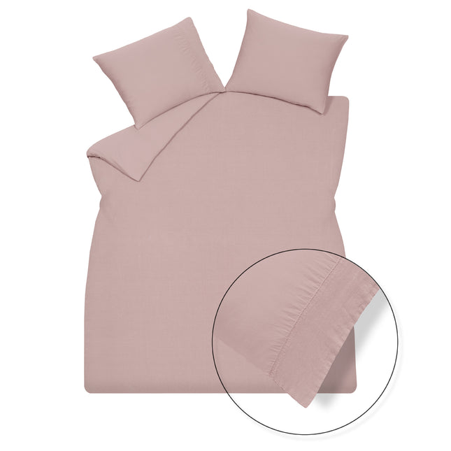 Duvet cover PURE 07 Viola 200x220 cm (linen/satin cotton)