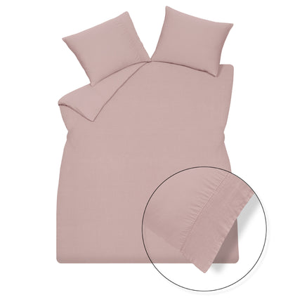 Funda nórdica PURE 07 Viola 200x220 cm (lino/algodón satinado)